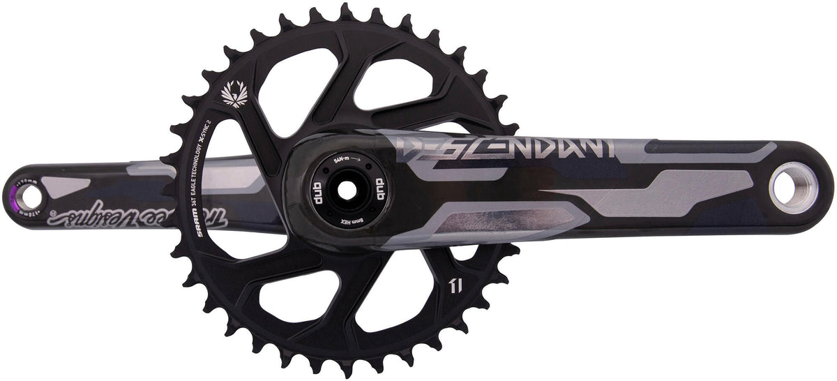 Trurvativ Cranket Truv.Desc.Troy Lee D. Eagle DH Dub83 36T