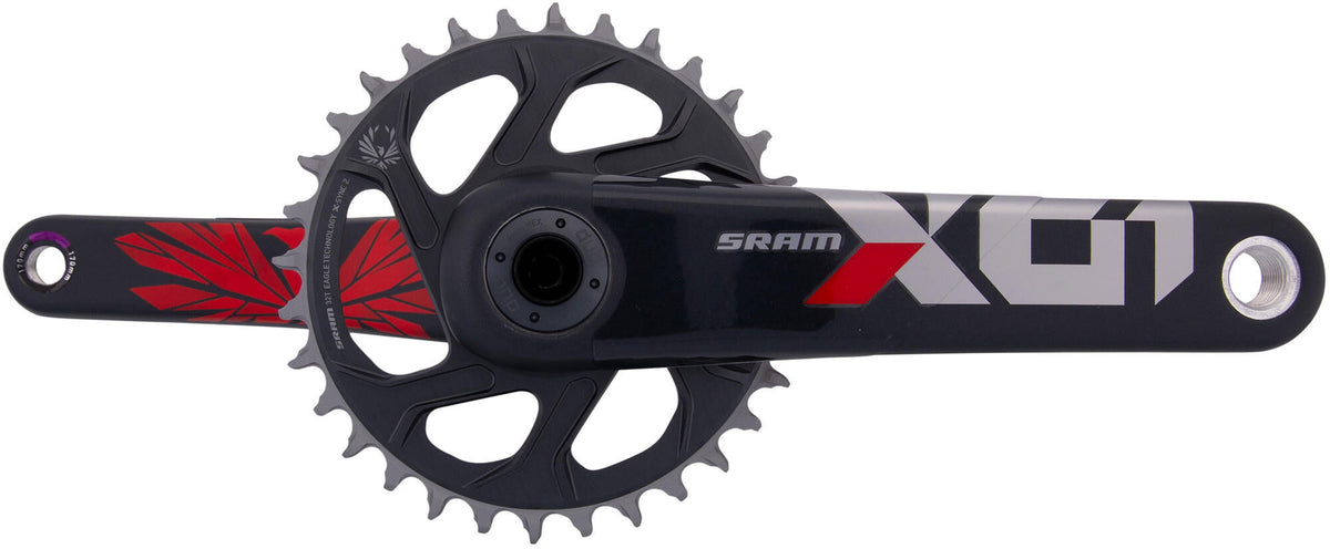 SRAM Cranket X01 Eagle 32T Boost 170mm Oxy Red