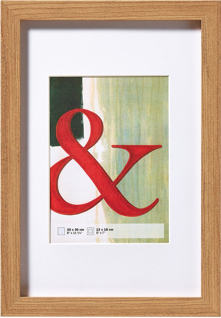 Walther Stockholm – MDF-Holzrahmen – Fotogröße 15 x 20 cm – Buche