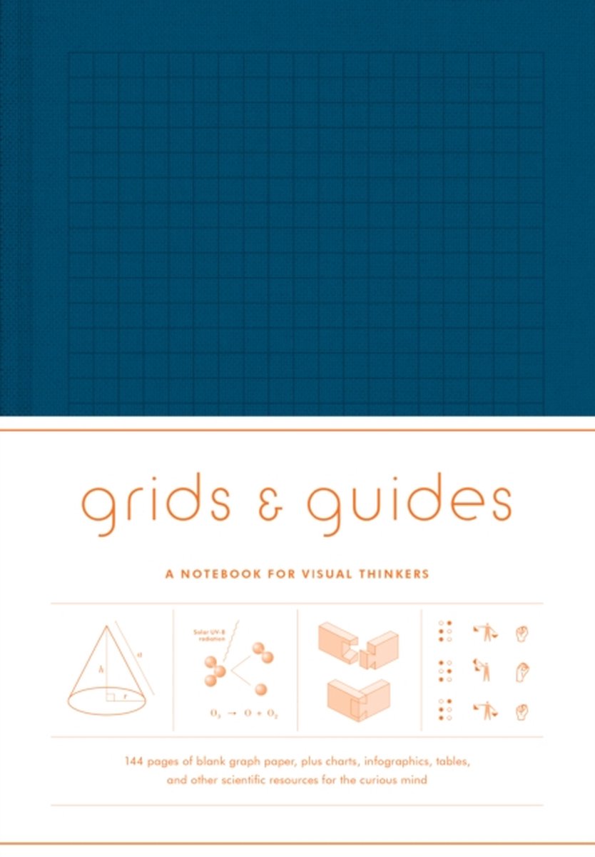 Grids Guides (Navy): ein Notizbuch für visuelle Denker