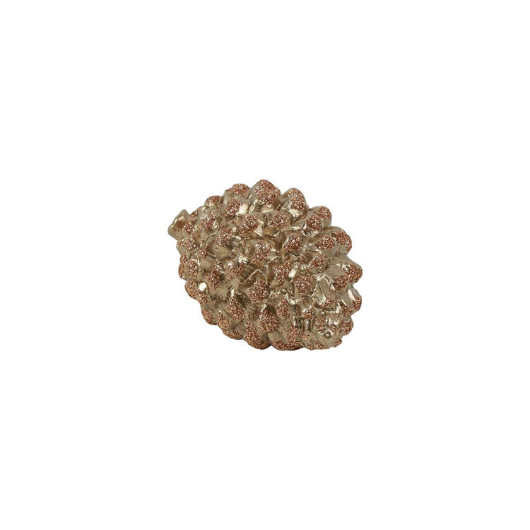 Country field countryfield Figur Zapfen Pinus burtia Gold Keramik 11x7x6cm