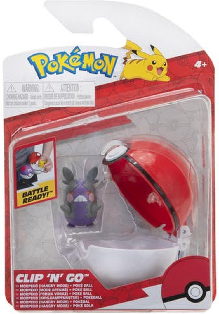Pokémon Pokemon - Clip 'n' Go - Morpeko (Hangry-Modus) + Pokeball