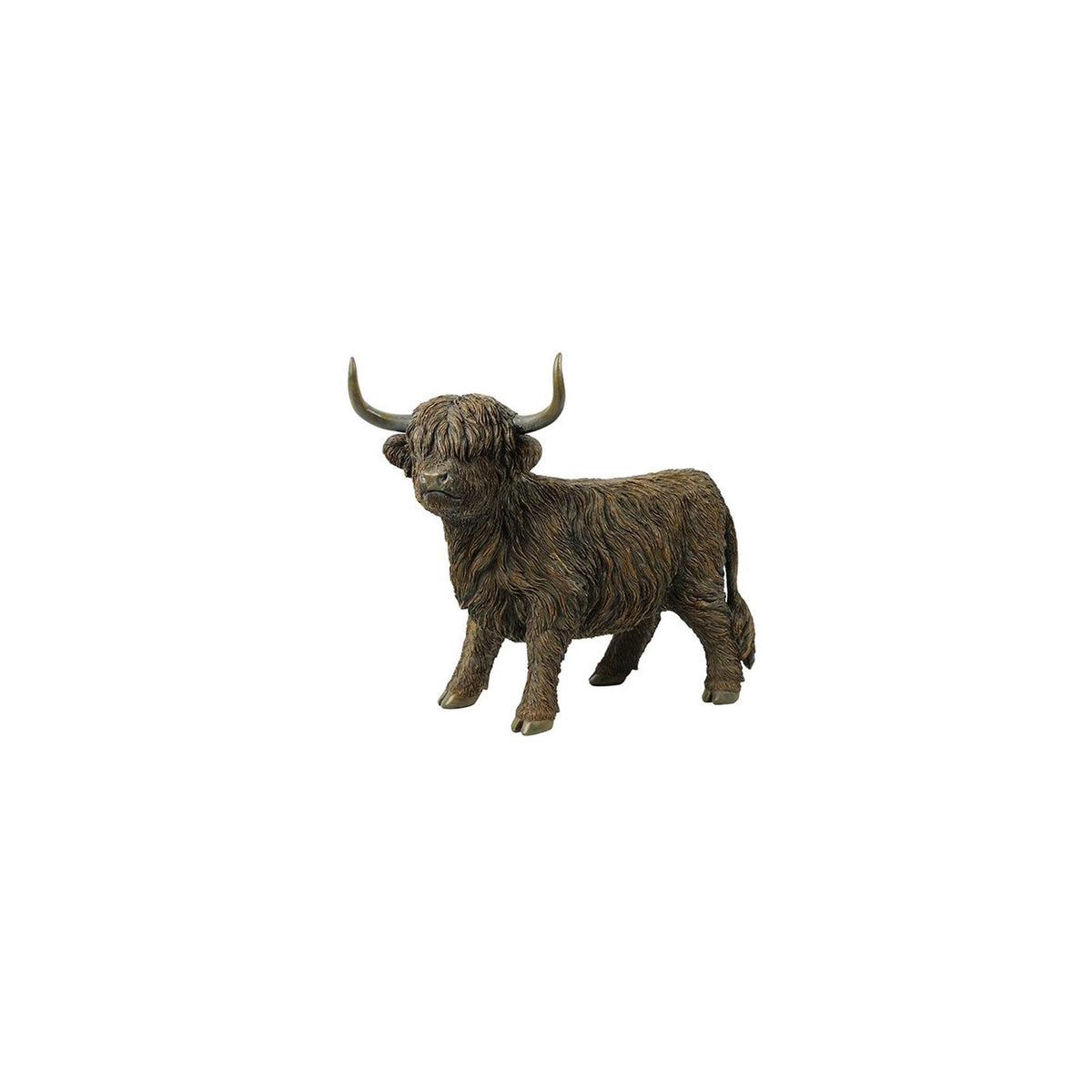 Countryfield-Statue schottischer Highlander braun H33cm