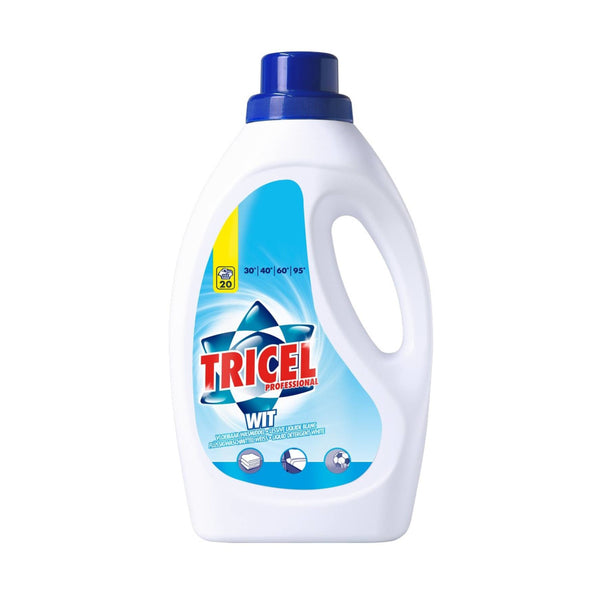 Tricel ultraweißes Flüssigwaschmittel (6x 1,5 Liter)