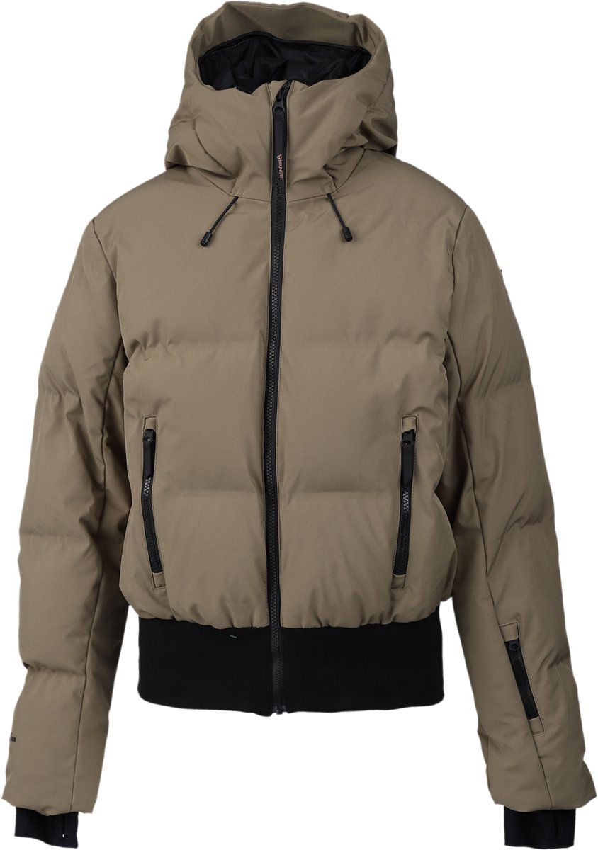 Brunotti Firecrown Damen Skijacke | düsteres Grün
