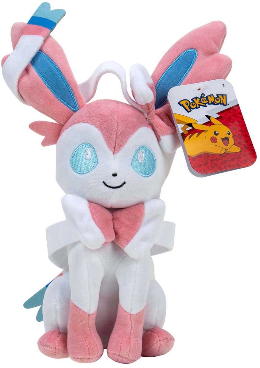 Jazwares Pokémon Kuscheltier Plüsch Sylveon – 60 cm
