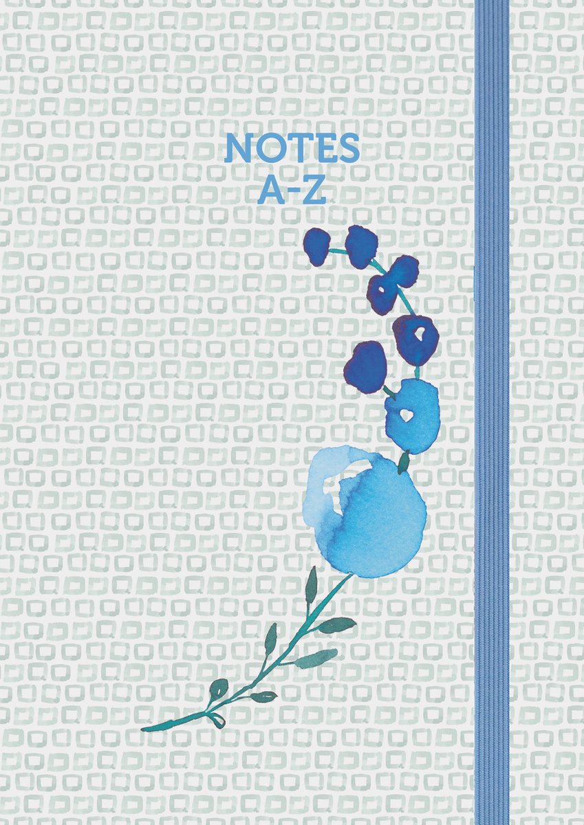 Känguru-Notizbuch A-Z Flora Castle A5. Phoebe. k-24006