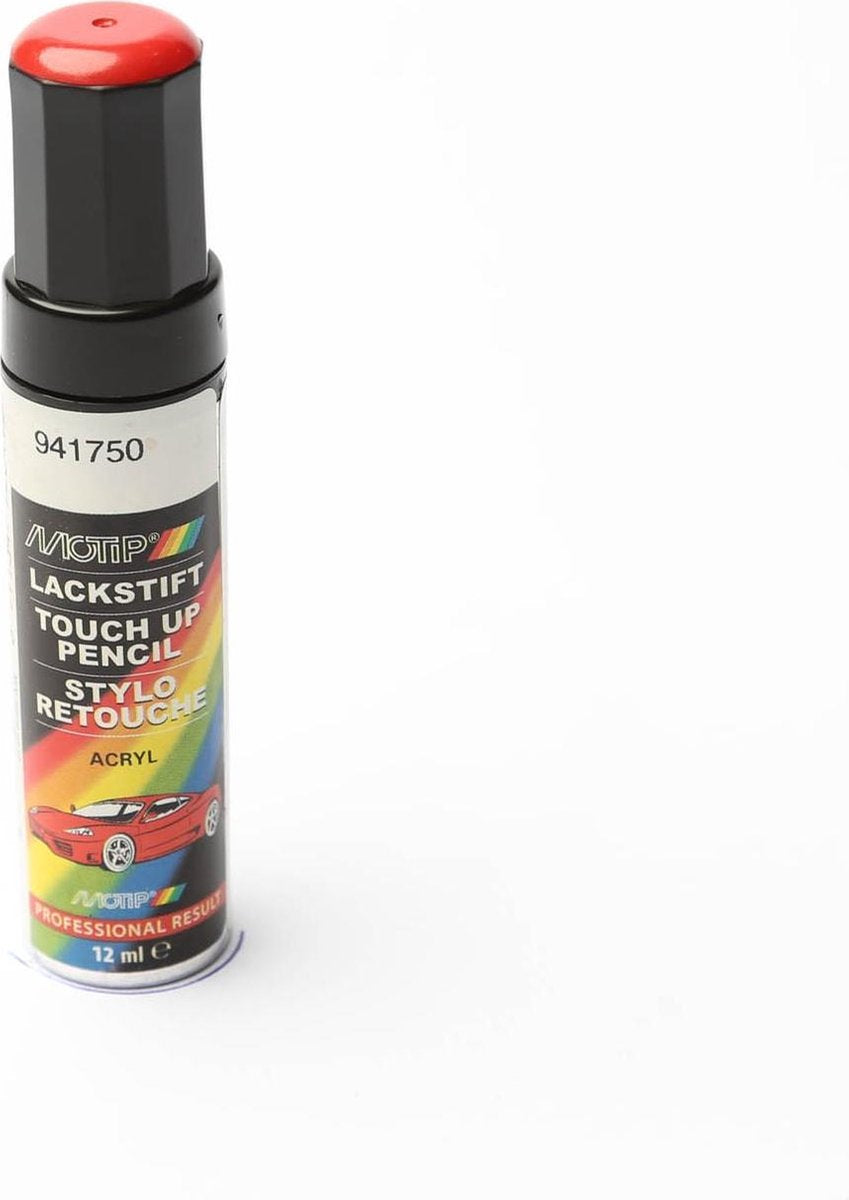 Motip 941750 – Autolackstift – Rot – 12 ml