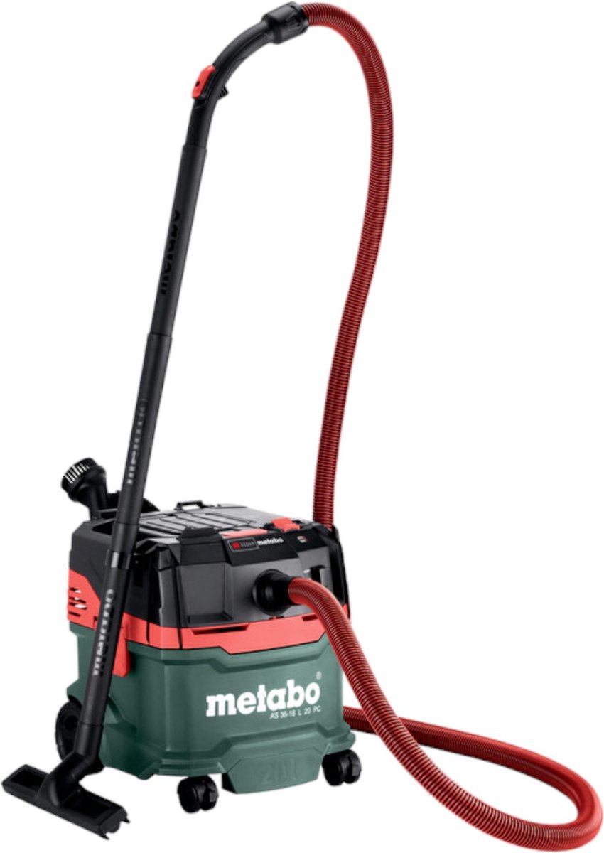 Metabo AS 36 18 l 20 PC Akku Nass- und Trockensauger 36 V (2x 18 V) 20 l Solo (602071850) – ohne Akku, ohne Ladegerät