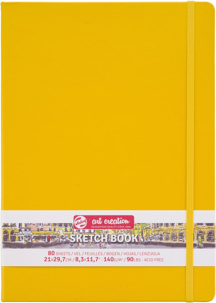 Talens Art Creation Skizzenbuch Goldgelb 21 x 29,7 cm 140 g 80 Blatt