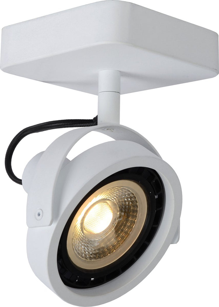 Lucide Tala LED – Deckenstrahler – LED dimmbar bis warm – GU10 (ES111) – 1 x 12 W, 2200 K, 3000 K, Weiß