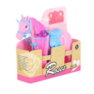 Ponymonde mit Zubehör kämmen