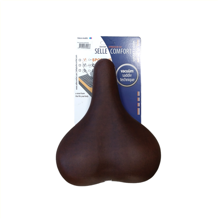 Selle Komfortkomfort Sattel aktiv, braun