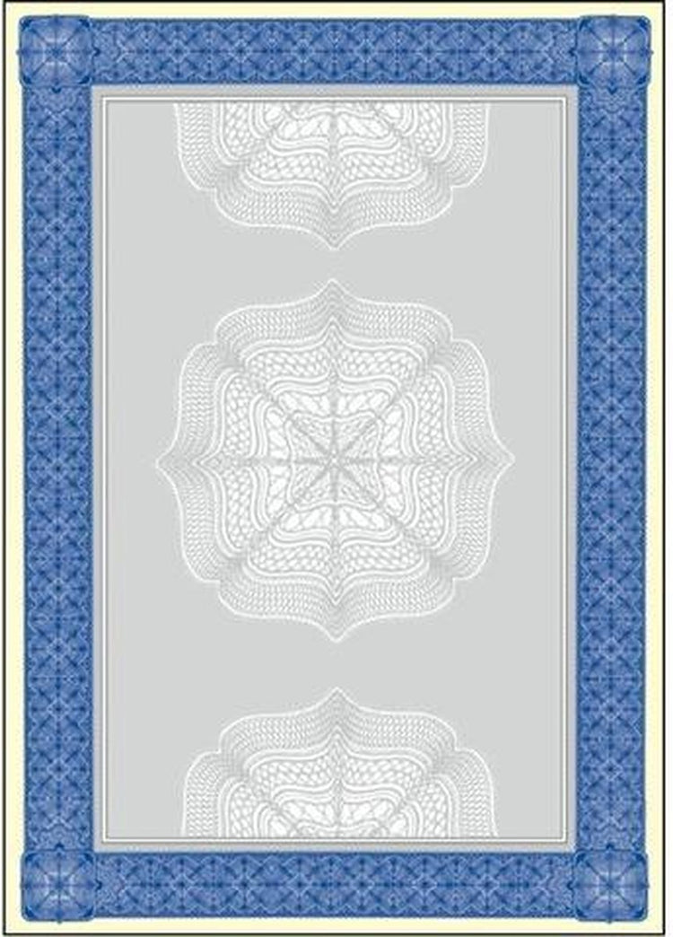Sigel Designpapier – A4 – hochwertiges Papier blau – 185 Gramm – 20 Blatt – SI-DP490