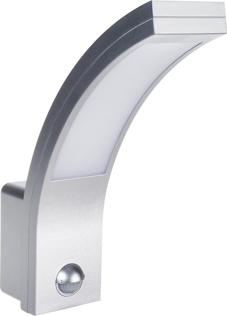 Maclean LED-Lampe mit Infrarot-Bewegungssensor mce244 s 750lm 10w IP54 Energie Silber
