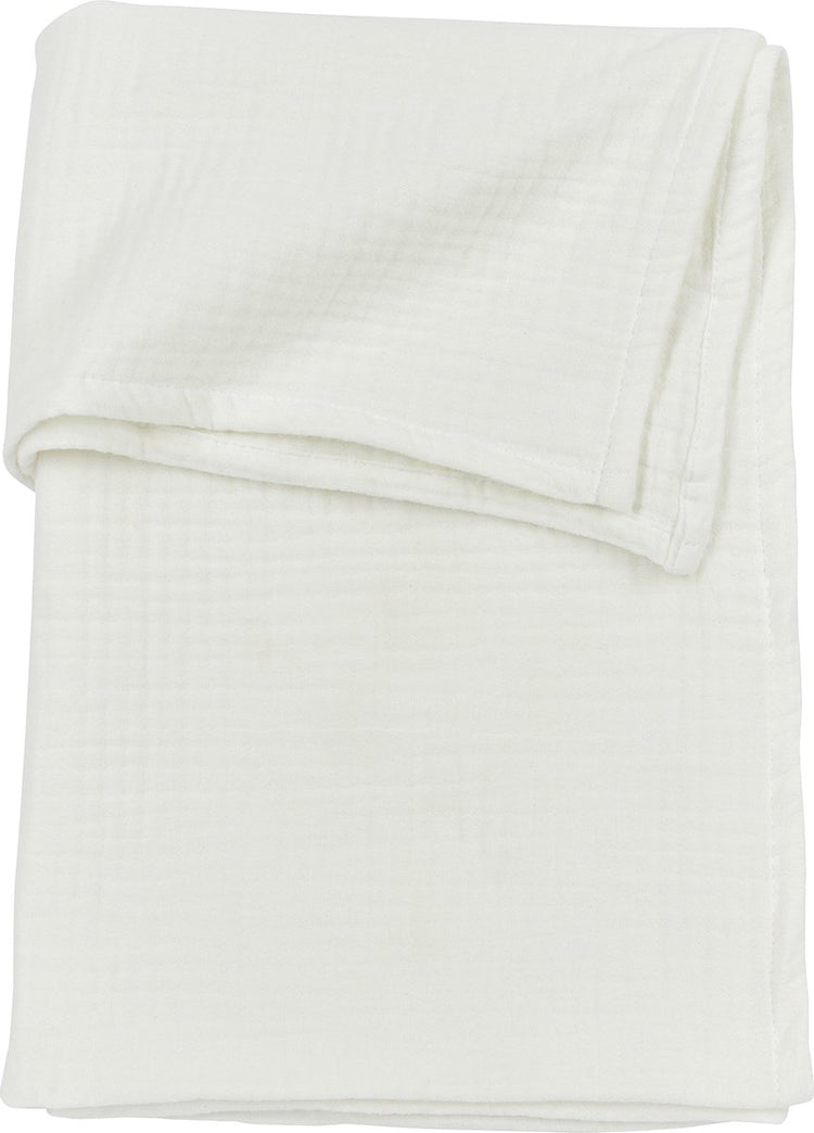 Meyco Baby-Uni-Bettlaken – vorgewaschen, hydrophil – gebrochenes Weiß – 100 x 150 cm – 0,3 Tog