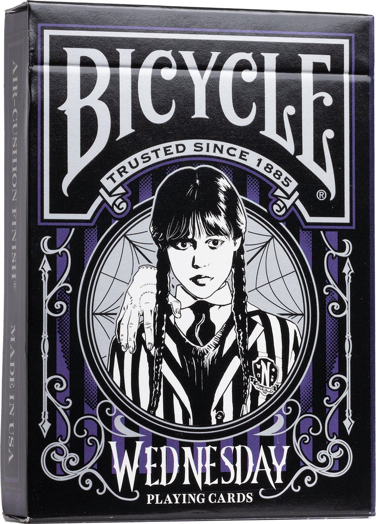 Bicycle Wednesday – eine Netflix-Serie – Premium-Spielkarten – Poker – offiziell lizenziert – Sammlerstück