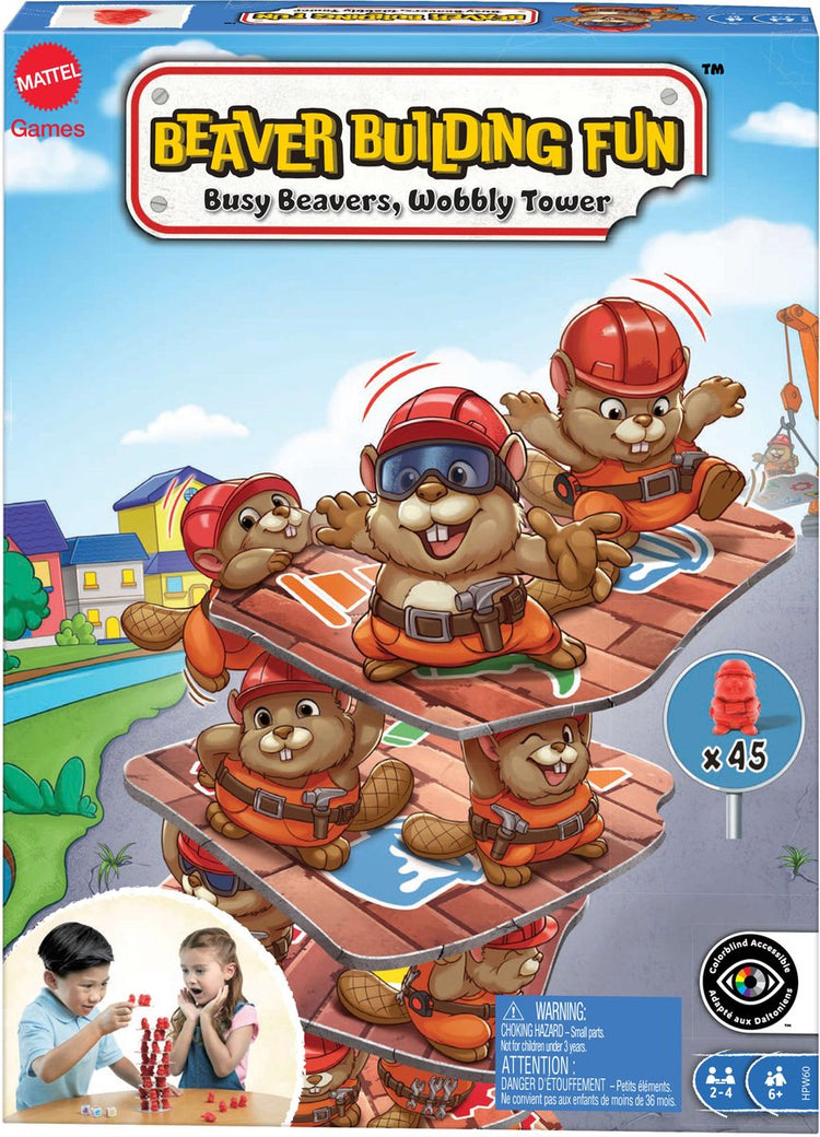 Mattel-Spiele – Bauspaß mit Bibern