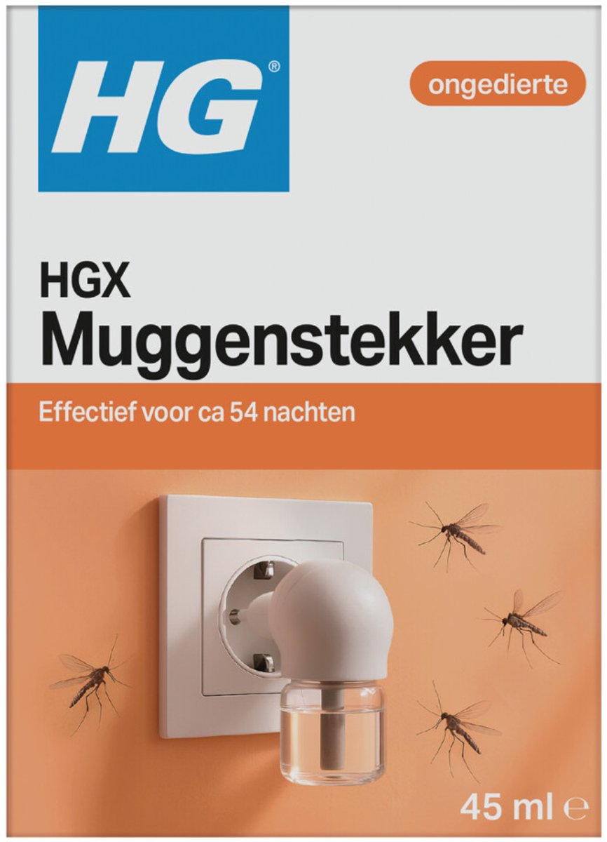 Hg Hg 15852n Moskito -Stecker weiß transparent