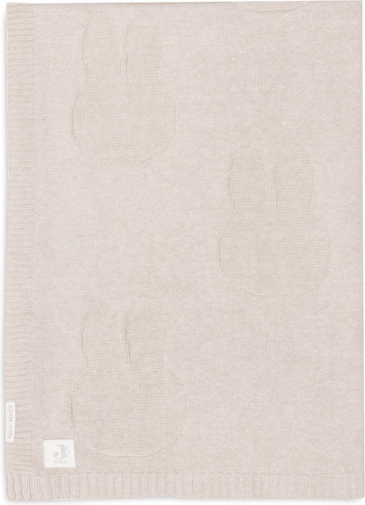 Jollein – Kinderbettdecke 100 x 150 cm – Babydecke – Miffy – Nougat