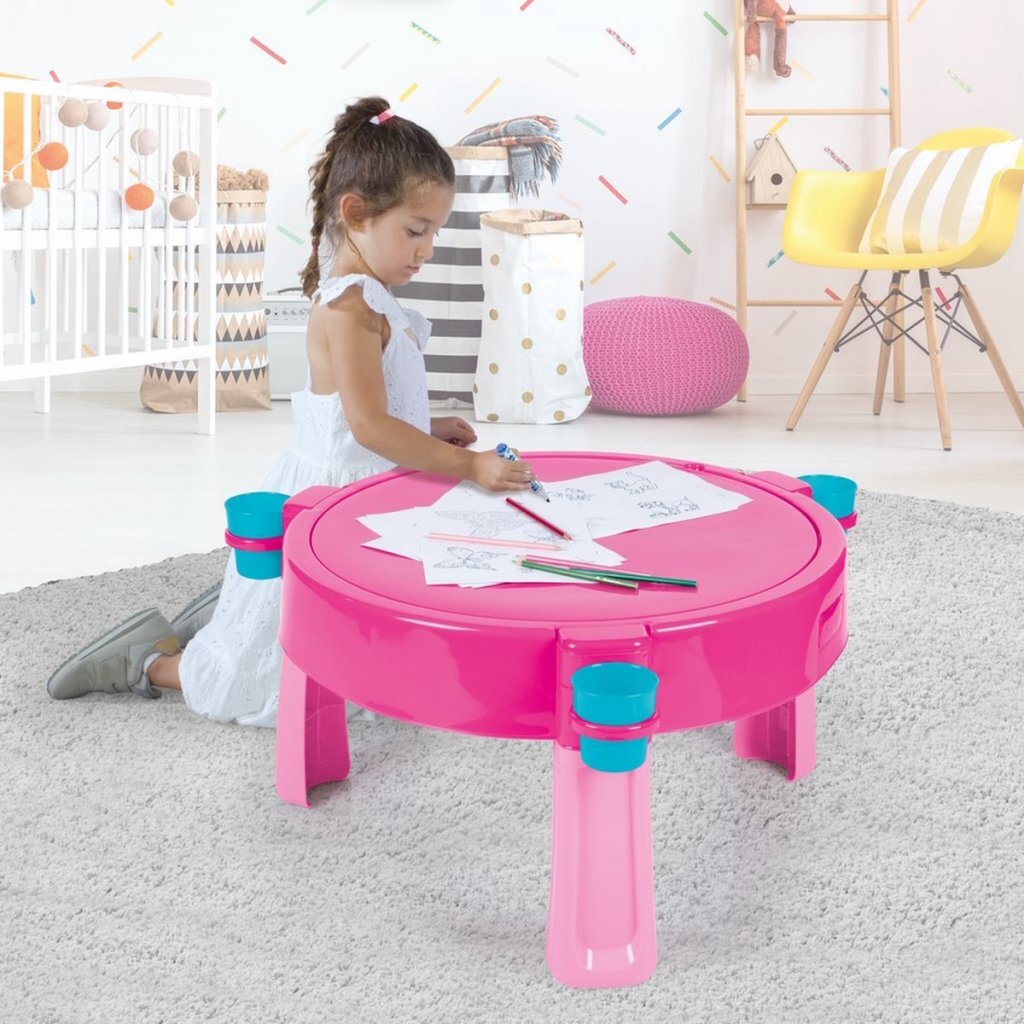 Dolu Einhornaktivitätstisch rosa