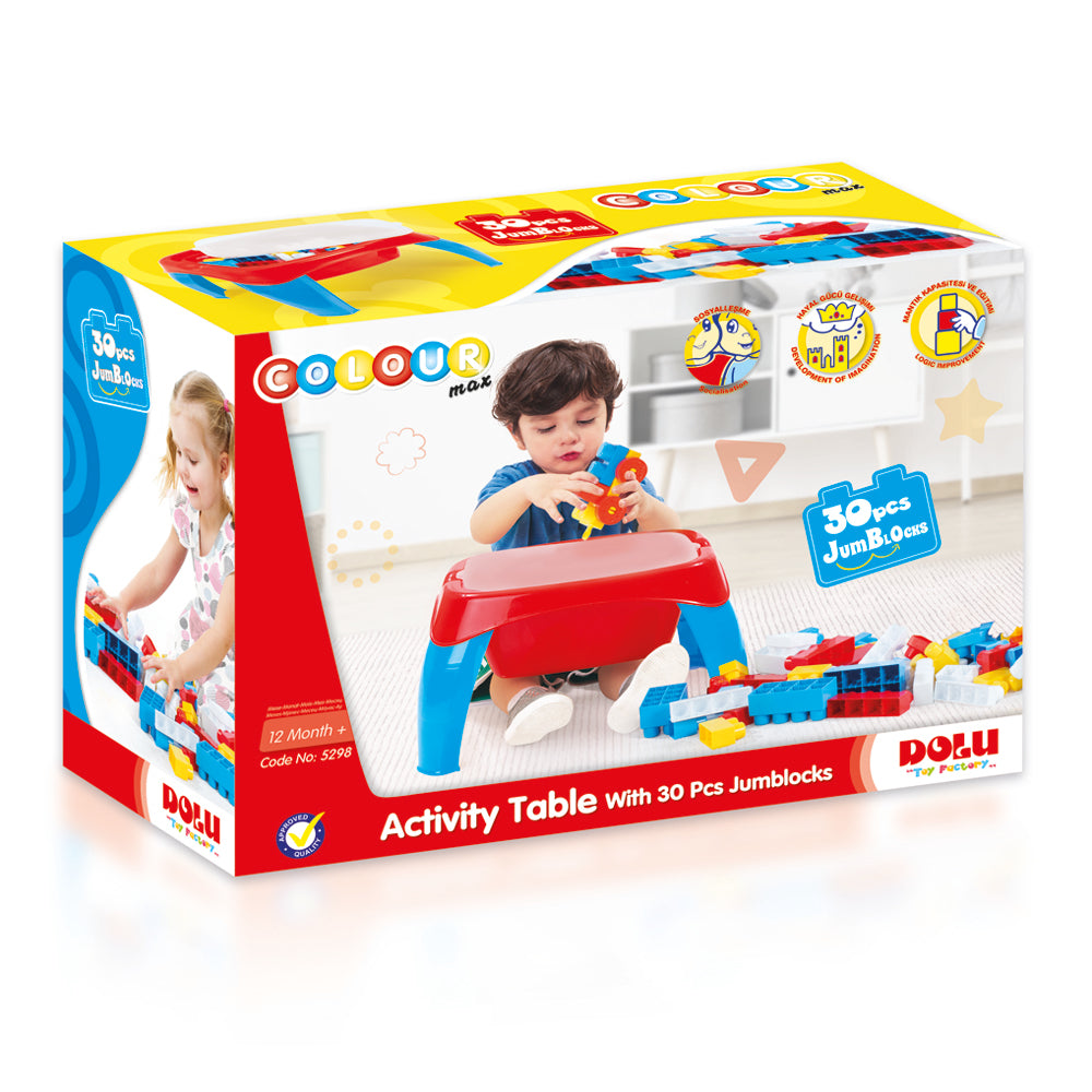 Dolu Dolu 5298 Aktivitäten Tabelle mit 30 Blöcken