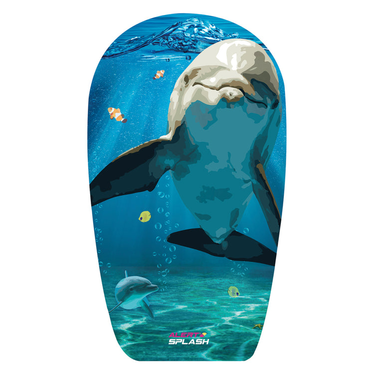 Warnwarnung Bodyboard mit Delphindruck 84 cm EPS