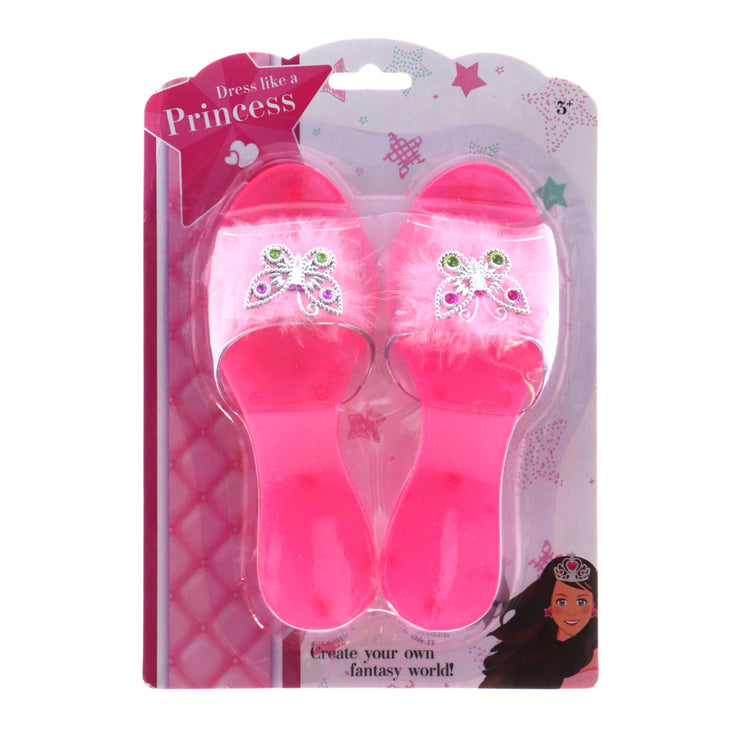 Kleide sich wie eine Prinzessin Muiltjes rosa