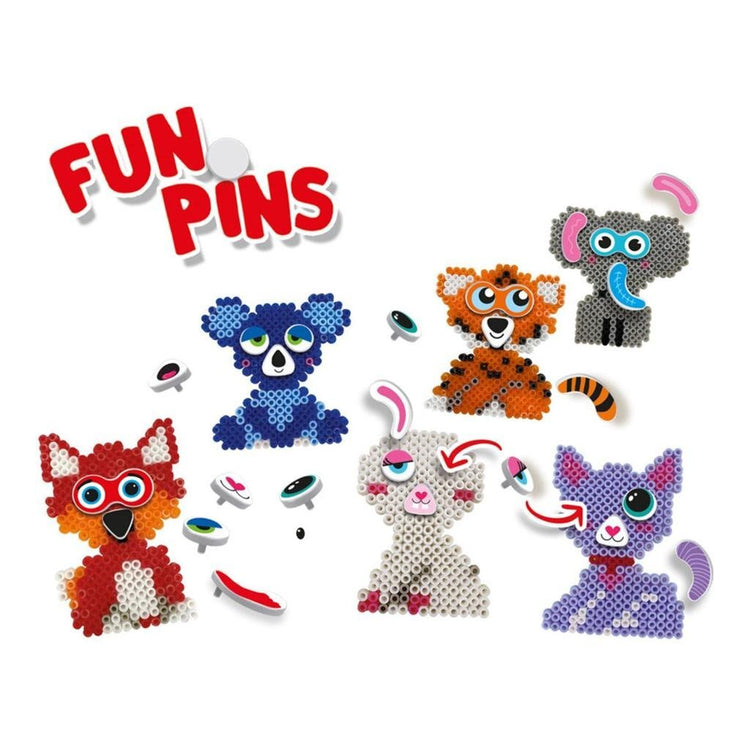 Ses Iren Perlen - Funpins Dieren