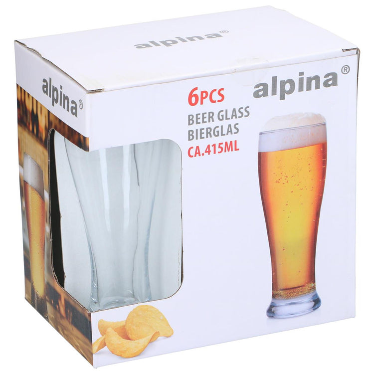 Alpina Bierglas 415ml ø6,7cm Karton à 6 Stück