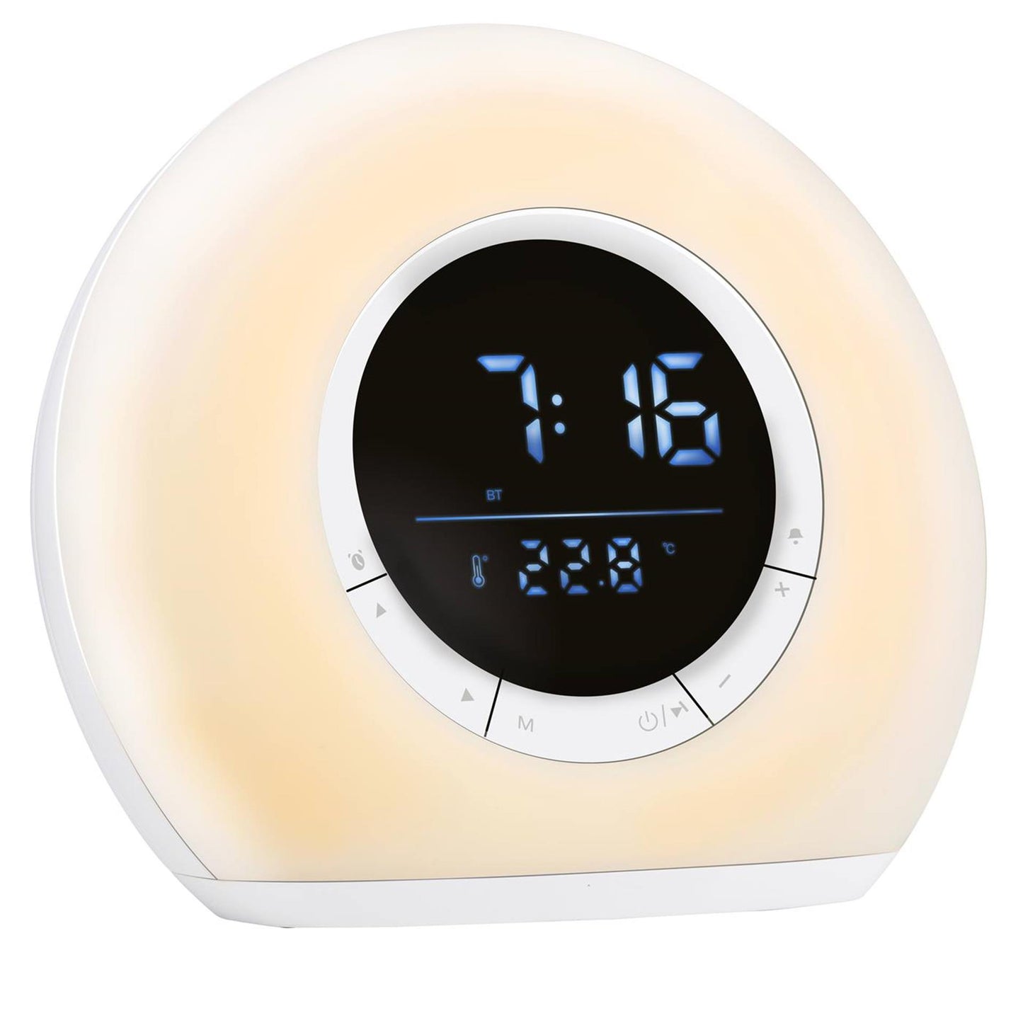 Grundig Wecklicht mit Bluetooth-Lautsprecher