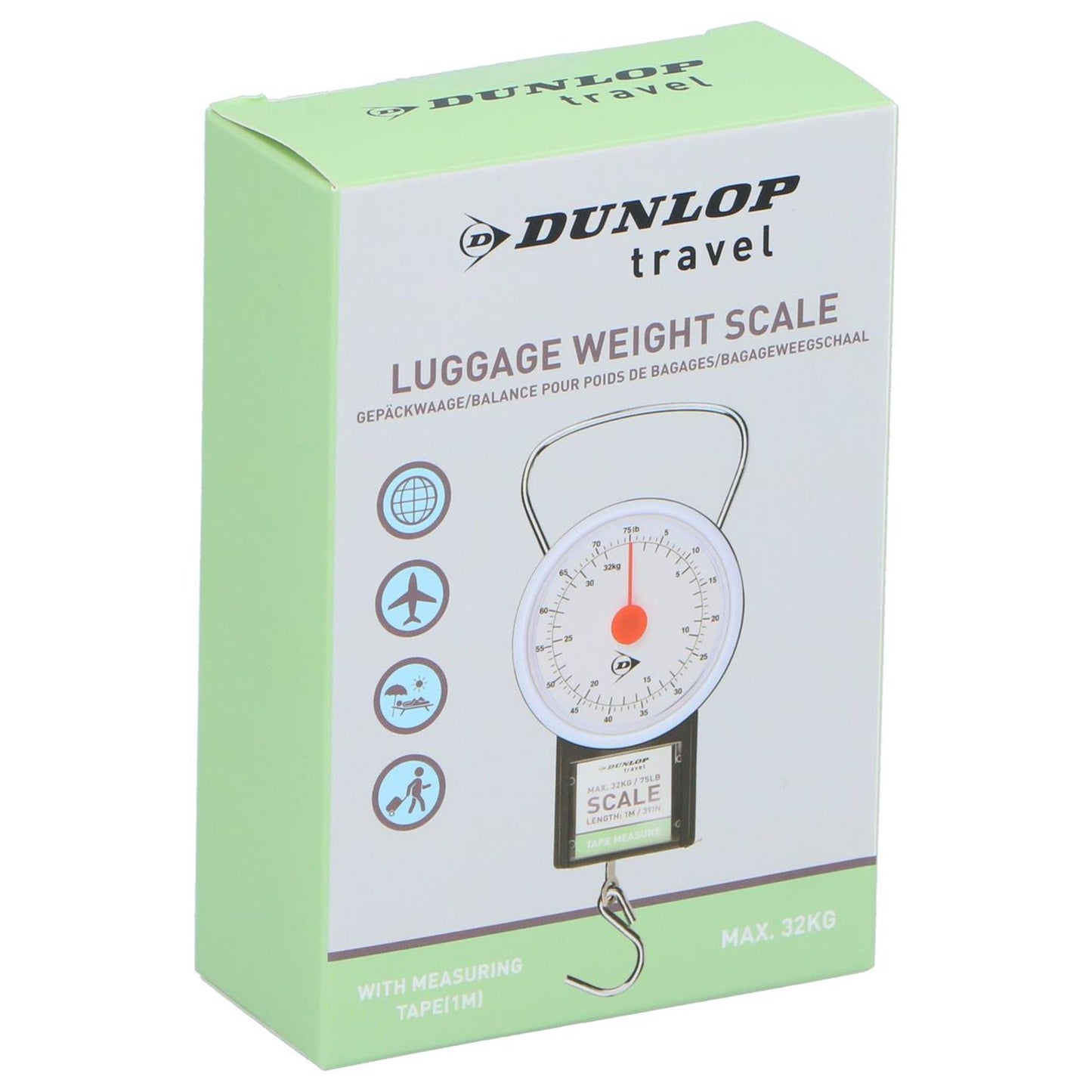 Dunlop-Gepäckwaage bis 32 kg
