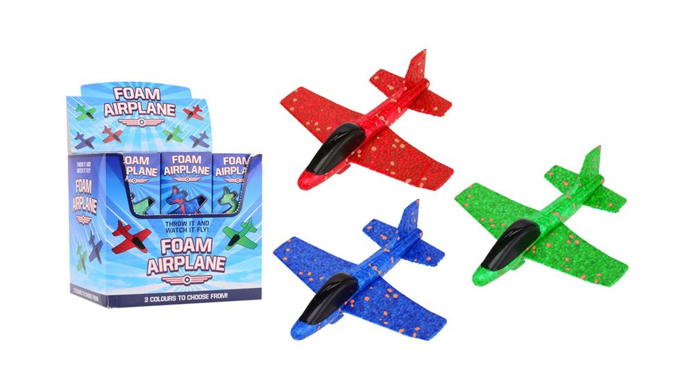 Johntoy Foam Flugzeug