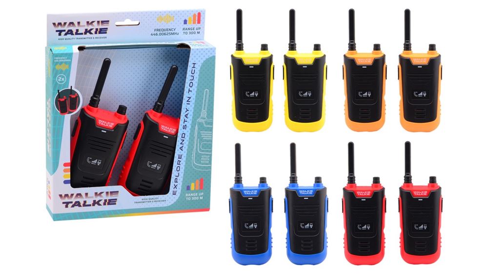 Walkie-Talkie – 300 Meter Reichweite. 4 zus