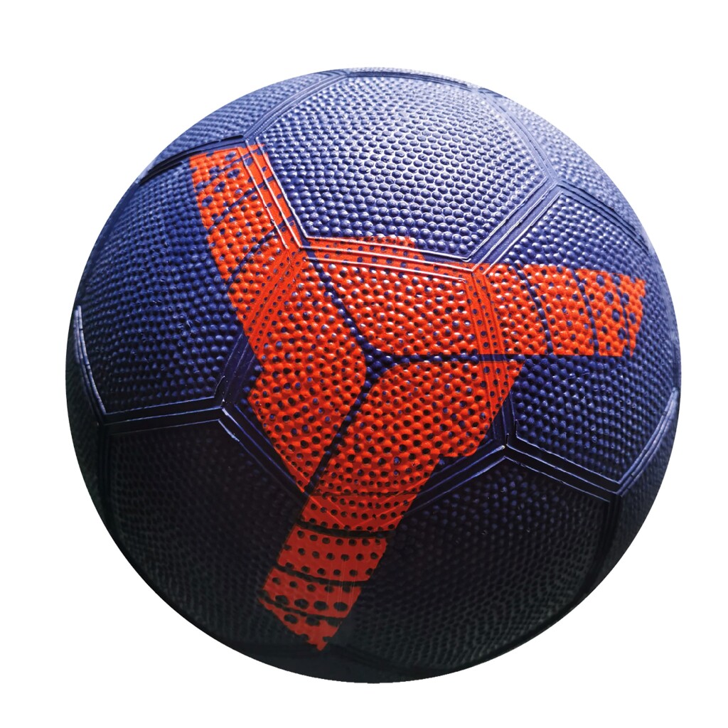 Sportx Football Gummi Orange Dreieck 360-380gr