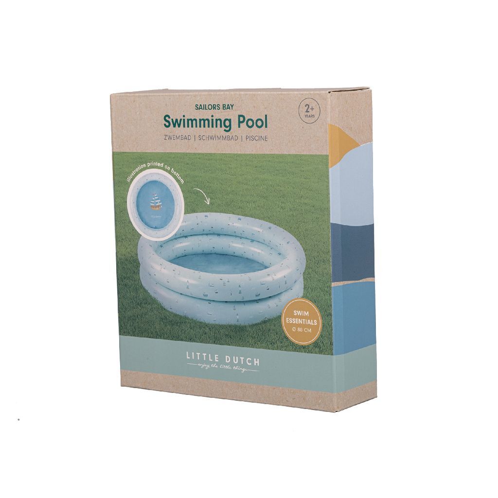 Little Dutch Swimming Pool Sailors Bay 80 cm