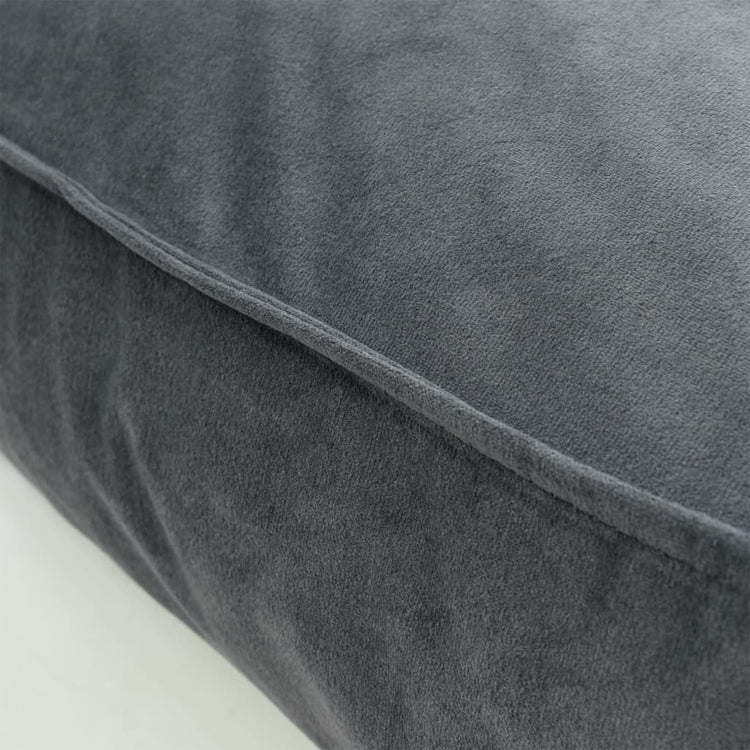 Madison Hundekissen Velvet 100x70x15 cm Grau