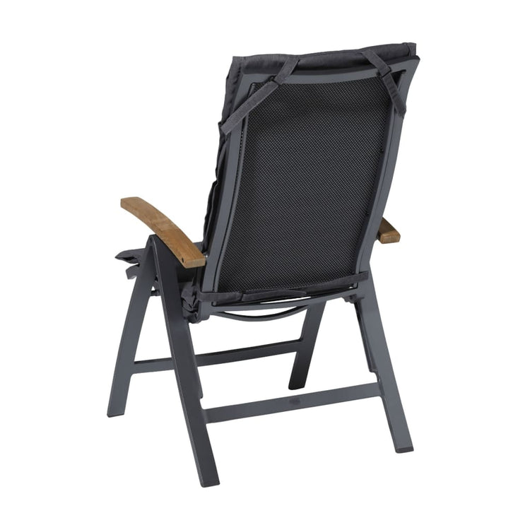 Madison Faserkissen Panama 125x50 cm Grau