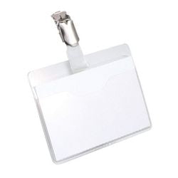 Namensschild langlebig 8106-19 transparent