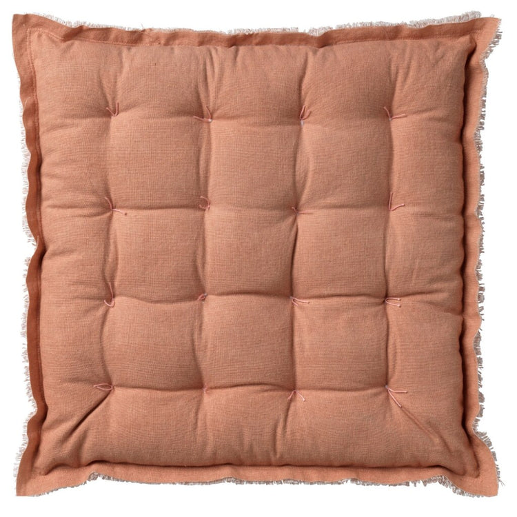 Niederländisches Dekor Dutch Decor Burto Stuhlkissen 40x40 cm gedämpfter Ton.