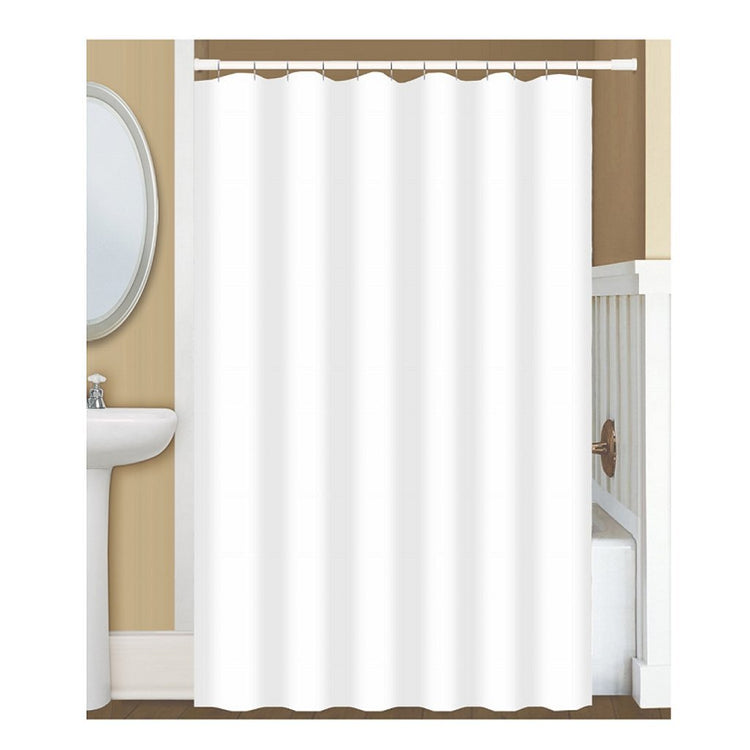 Niederländisches Haus Dutch House Anti Pilz Duschvorhang + Dusche weiß 180x200 cm
