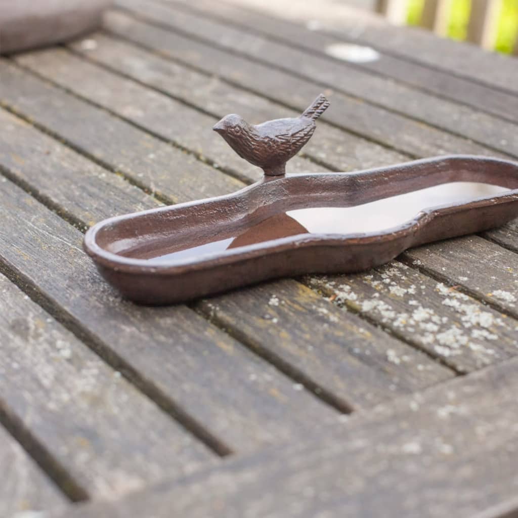 Esschert Design Esschert Design Bird Bad Gusseisen braun BR25