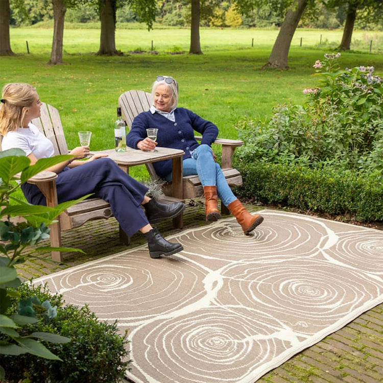 Esschert Design Esschert Design Outdoor -Ringe jährliche Ringe 240x150 cm