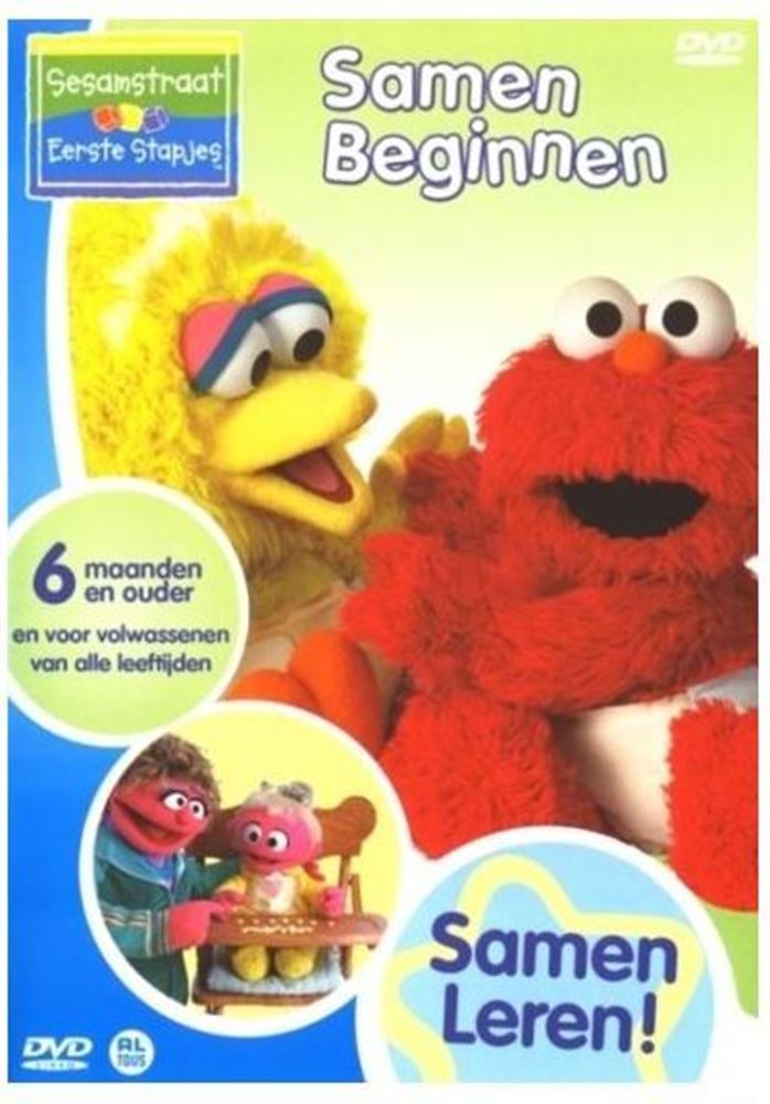 Starten Sie gemeinsam die Sesamstraßen-DVD.