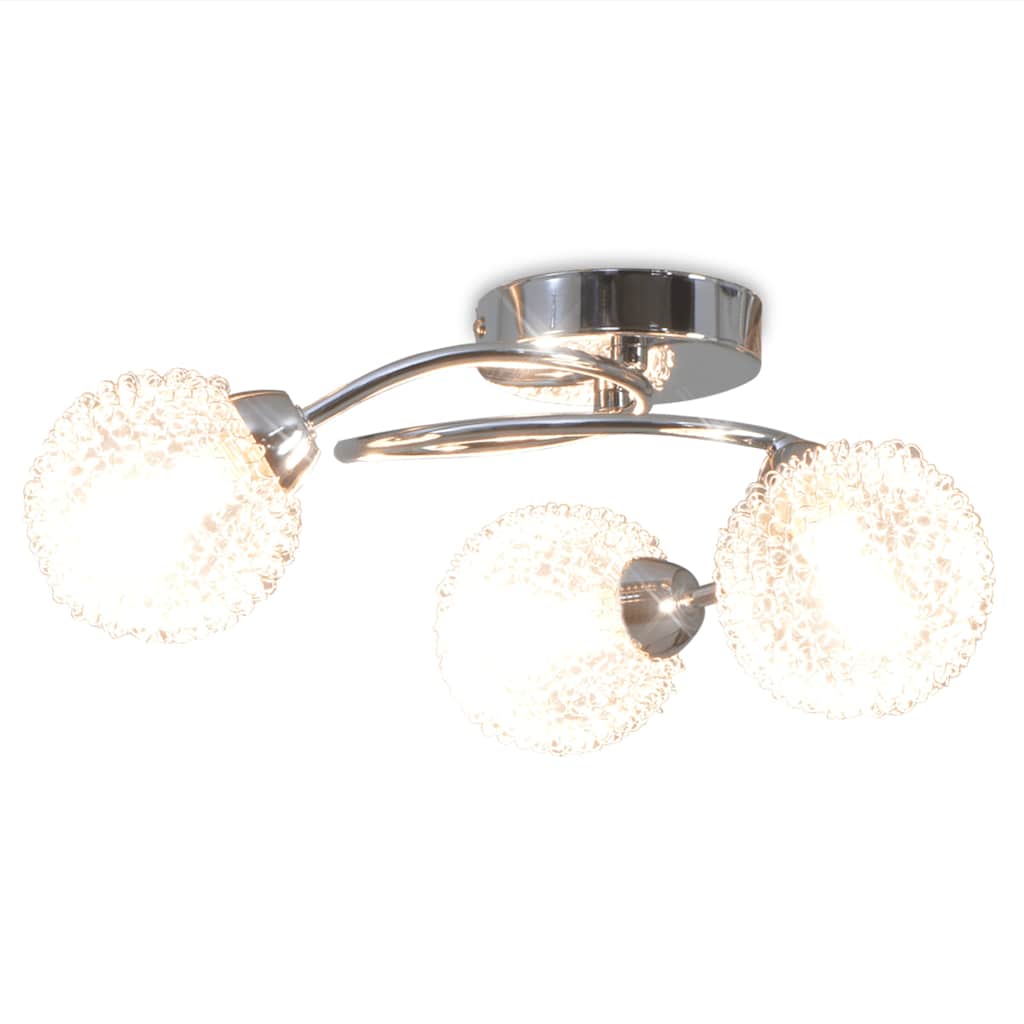Vidaxl Deckenlampe mit 3 LED -Lampen G9 120 W.