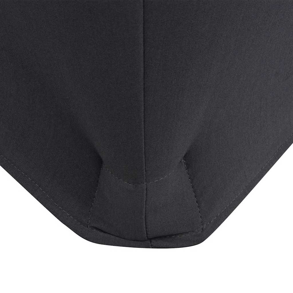 VIDAXL -Tabelle Abdeckung Stretch Anthrazit 183x76x74 cm 2 PCs