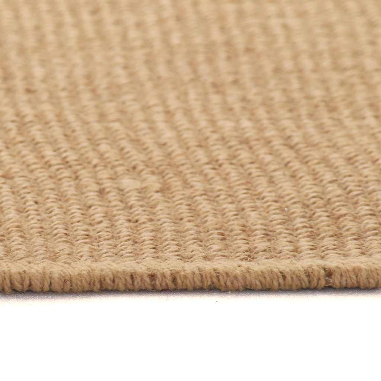 Vidaxl Teppich mit Latex unten 160x230 cm Jute natürlich