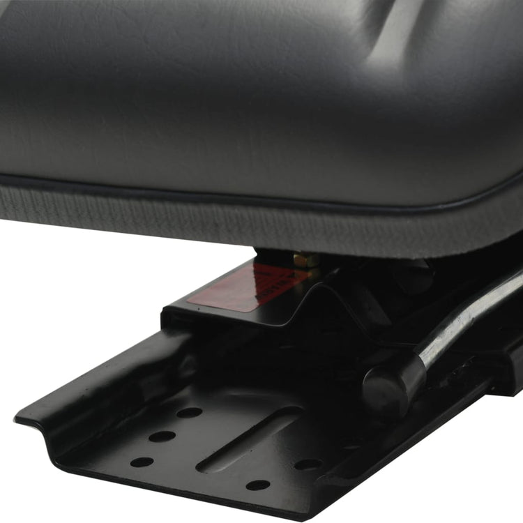 Vidaxl -Traktorstuhl mit schwarzer Suspension