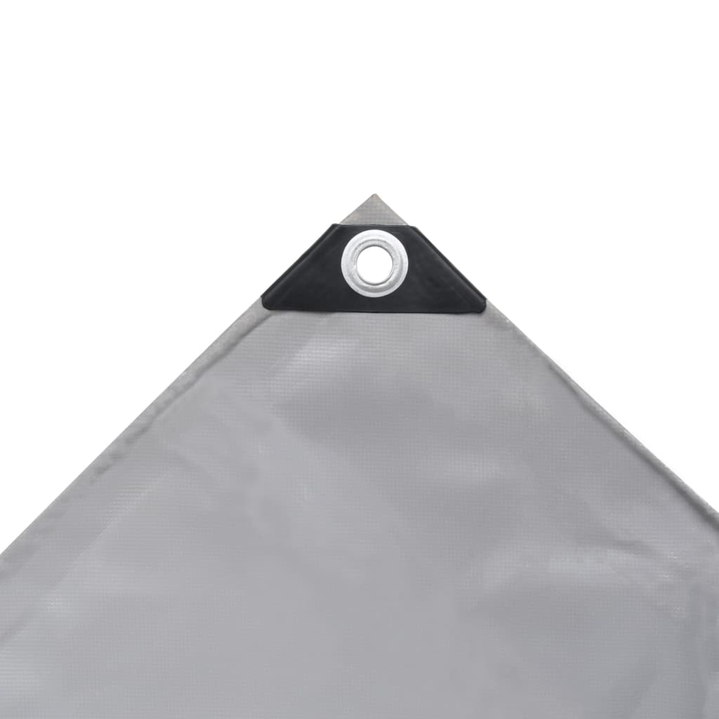 VIDAXL -Gerät 650 g m² 3x6 m grau