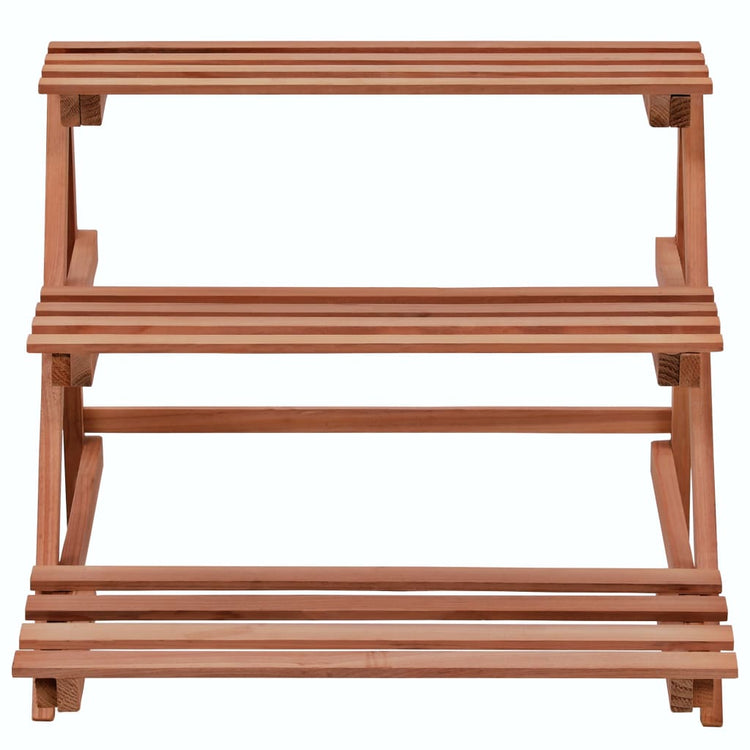 VIDAXL-Pflanzenstandard 3-Laags 48x45x40 cm Zedernholz